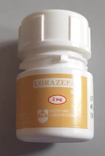 Lorazépam 2mg Mediphar